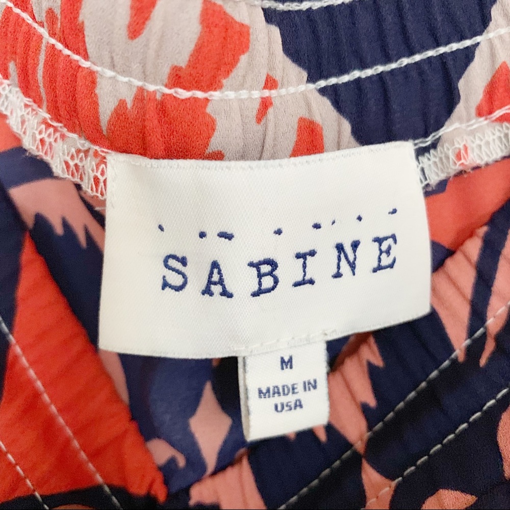 Sabine | Crepe sheer palazzo pant - Picture 3 of 3